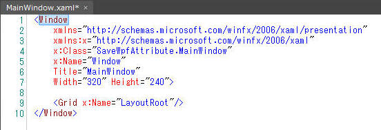 XAML 全コード